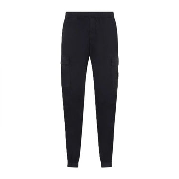 STONE ISLAND ライトストレッチコットンキャンバスカーゴパンツ_レギュラーテーパードフィット 75832636 [P]