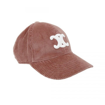 Celine Triomphe Baseball Cap in Corduroy (2AUT60L82 24RP) 145419516 [P]