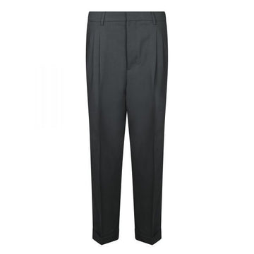 AMI Wool Carrot Fit Pants 150292439 [P]