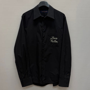 LOUIS VUITTON Besticktes Signature Longsleeve-Shirt (100) 159526053 [P]