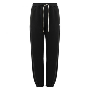 MSGM ロゴバンディングコットンスウェットパンツ 104355476 [P]