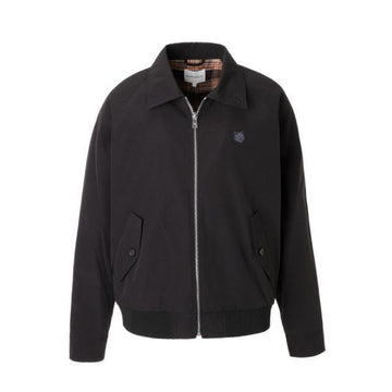 Maison Kitsune BOLD FOX PATCH TECHNICAL COTTON GABBERDEEN HARRINGTON JACKET (LM02103WQ0062-P199) 147005873 [P]