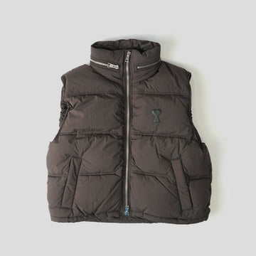 AMI Sleeveless Down Jacket 124542255 [P]