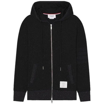 THOM BROWNE 4-Bar Loopback Seiden Hoodie Zip-up 132499700 [P]