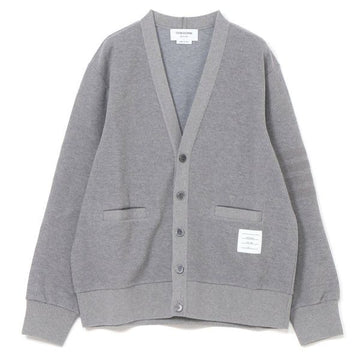 THOM BROWNE Baumwoll 4-Bar V-Ausschnitt Cardigan 144396975 [P]