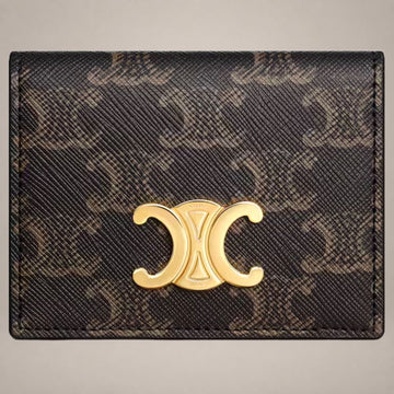 CELINE Bifold-Triumph-Kartenetui - Triumph Canvas 159532355 [P]