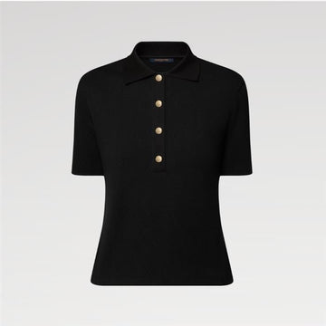 LOUIS VUITTON モノグラム ピケ ポロ トップ 159533727 [P]
