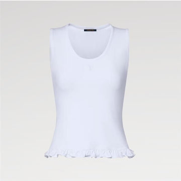 LOUIS VUITTON ラッフルヘムタンクトップ 159533765 [P]