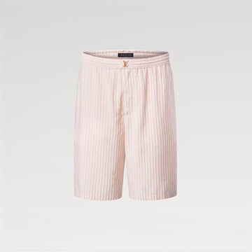 Louis Vuitton Monogram Striped Silk Shorts 1AK73D 159536199 [P]