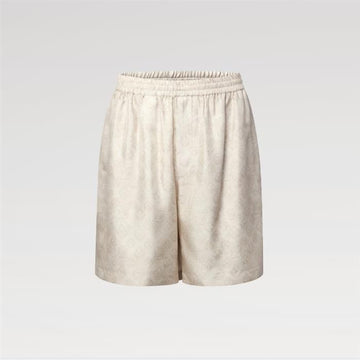 Louis Vuitton Monogram Printed Silk Shorts 159536227 [P]