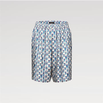 Louis Vuitton Monogram Printed Silk Shorts 1AJUO5 159536238 [P]