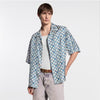 Louis Vuitton Monogram Printed Silk Short-Sleeved Shirt 1AJUOE 159536242 [P]