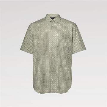 Louis Vuitton Nanogram Print Short Sleeved Shirt 1AKOKK 159536250 [P]