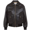 CELINE Lässige Fliegerblousonjacke aus weichem Lammleder 159536337 [P]