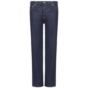 GUCCI Schicke Baumwoll-Denim-Hose in lockerer Passform 156433777 [P]