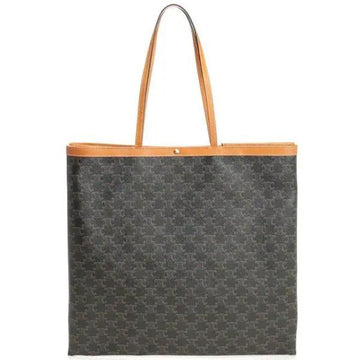 CELINE 26SS Große Flach-Shopper in Trionphe Canvas (123842O90 03MI) 159537176 [P]