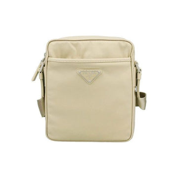 Prada Tessuto Triangle Logo Messenger Bag Light Beige 2VH112 2DMH F0F24 159537256 [P]