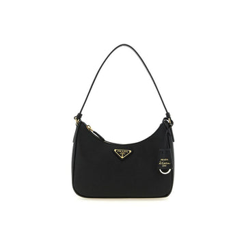 PRADA Minischultertasche 2005 Re-Edition mit Dreieckslogo schwarz 159537265 [P]