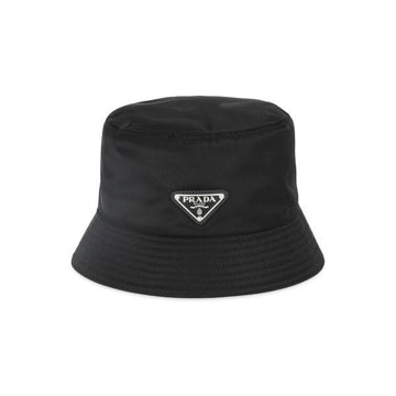 PRADA Bucket Hat mit Dreieckslogo Schwarz 2HC137 2DMI F0002 159537268 [P]