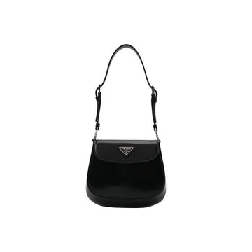 PRADA Kleiner Hobo-Beutel mit Dreieckslogo Schwarz 1BH188 ZO6 F0002 159537328 [P]