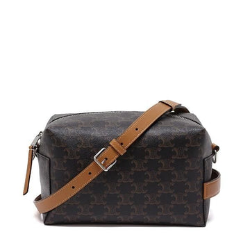 CELINE 26SS TAKE AWAY CROSSBODY BAG IN TRIONGPE CANVAS & CALFSKIN (L10033C58 04LI) 159537415 [P]