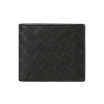 Bottega Veneta Intrecciato Bi-Fold Wallet Black 743211 VCPQ4 8803 159537462 [P]