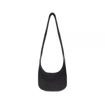 Bottega Veneta Intrecciato Small Veneto Shoulder Bag Black 159537471 [P]