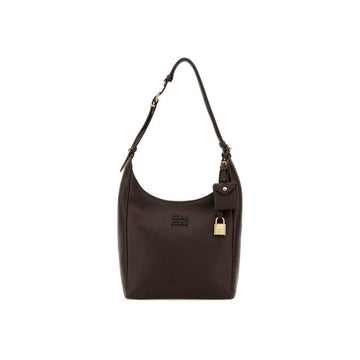 MIU MIU Bucket Bag mit Logo-Stickerei in Dunkelbraun 159537544 [P]