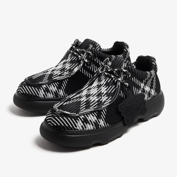 BURBERRY Karierte Gewebte Creeper Schuhe (8083408) 75854843 [P]