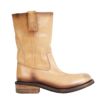 Miu Miu Full Leather Boots 159537680 [P]