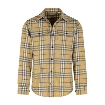 Burberry Oversized Check Wool Shirt 144877127 [P]