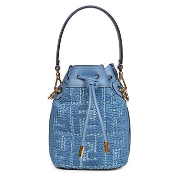 Fendi 26FW Monteregio Raffia Mini Bag (8BS109 AY6G F1X82) 159537848 [P]