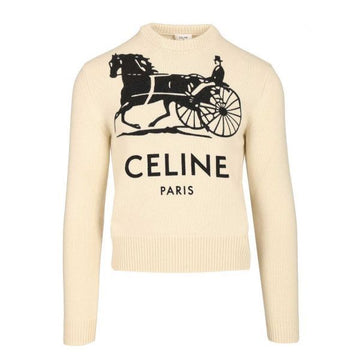 CELINE KASHMIR CREWNECK SWEATER (RY0SV1261 01W1) 159537940 [P]