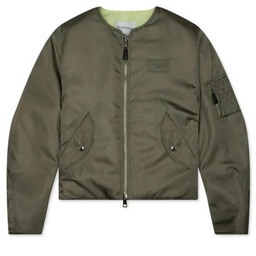 GIVENCHY Französische Patch Couture Nylon Bomberjacke 159538061 [P]