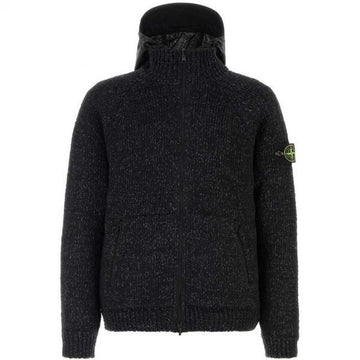STONE ISLAND 26FW 5100015 Gebürsteter Baumwoll Wende Hoodie mit Reißverschluss 159538062 [P]