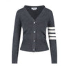 Thom Browne Classic Cashmere 4-Bar V-Neck Cardigan 159538067 [P]