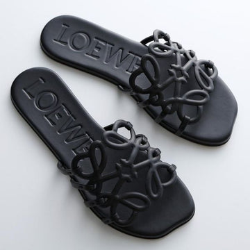 LOEWE ペタルアナグラムスライドソフトカーフスキン 156464678 [P]