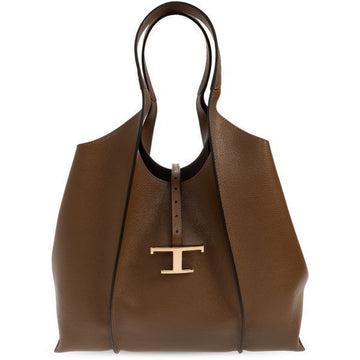 Tods 26FW T Timeless Leather Shopper Medium 159538068 [P]