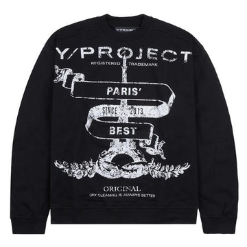 Y Project SWEAT50-S24 BLACK Sweatshirt 66502580 [P]