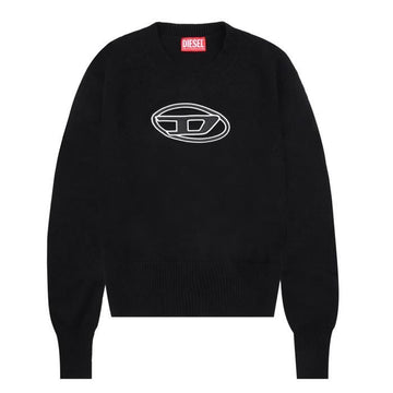 DIESEL A06712 0KCAE 9XX Cut-Out Logo Cropped Knit 59727706 [P]