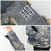 GIVENCHY デニム オーバーサイズ ブルゾン 58846045 [P]
