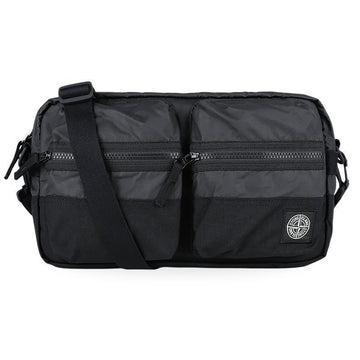 Stone Island Men's Double Coated Cotton Ripstop Crossbody Bag 159539642 [P]