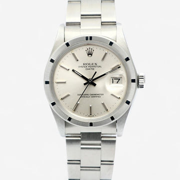 ROLEX Oyster Perpetual 1501 Datum 34mm Automatik Stahl Vintage Uhr 1979 159539678 [P]
