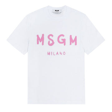 MSGM Damen T-Shirt kurzärmelig 3441MDM510 237002 01A 151061466 [P]