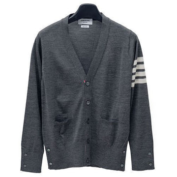 THOM BROWNE Herren 4-Faden Wollstreifen Strickjacke MKC002AY1014-038 31800981 [P]