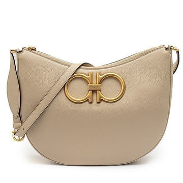 Salvatore Ferragamo Maxi Gancini Hobo Bag 21-2886 DAINO 759432 47385584 [P]