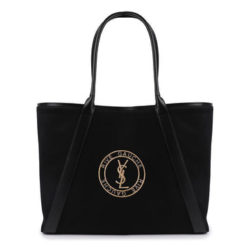 SAINT LAURENT Canvas Logo Stickerei Tote Bag 780096-FAC3I-1075 92396665 [P]