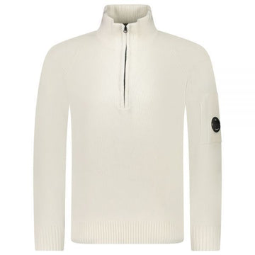 CP Company Lambswool Polo Collar Half Zip Knit Sweater 115100002 [P]