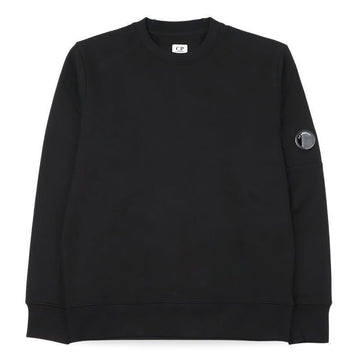 CP COMPANY Herren Linsen Logo Sweatshirt (Schwarz) RCCMSS713A 005086W 999 158086749 [P]