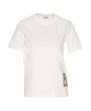 BURBERRY チェックラベルコットンTシャツ半袖 151055253 [P]